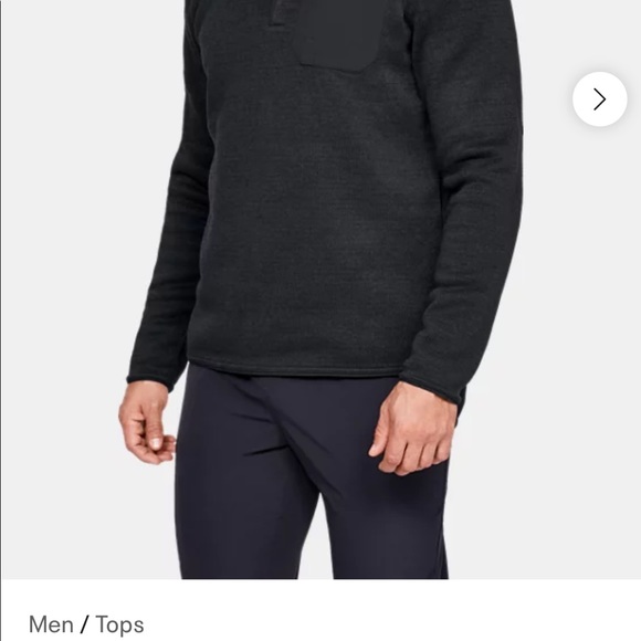 Under Armour® Long-Sleeve Pullover for Men. - Picture 3 of 3